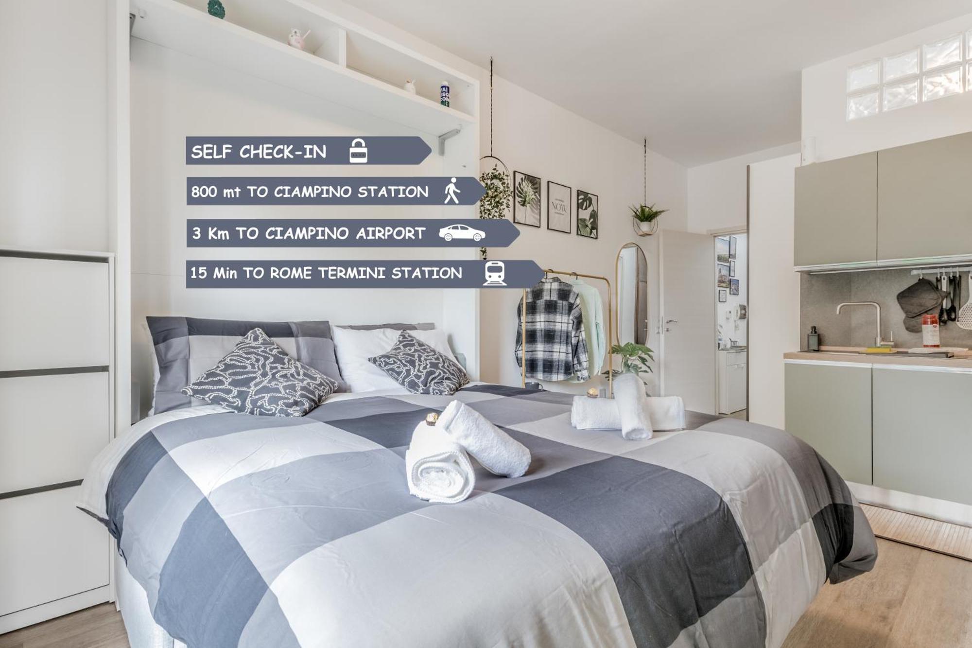 Flyaway Retreat - 15 Min To Rome Apartment Ciampino